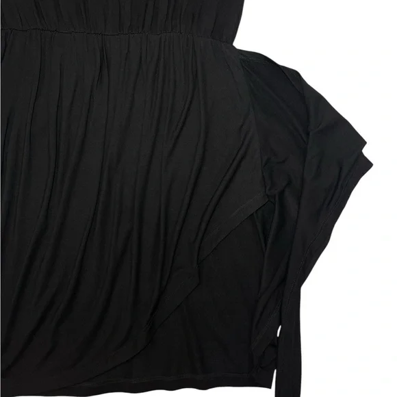 Lovers & Friends Tarin Mini Black Dress Tie Waist Short Sleeve Size Medium NEW - Picture 12 of 15